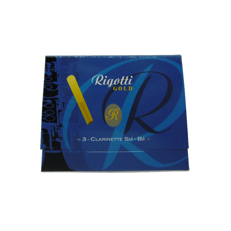 Anches Rigotti Gold - Clarinette - La boite de 3 ANCHES : CLARINETTES