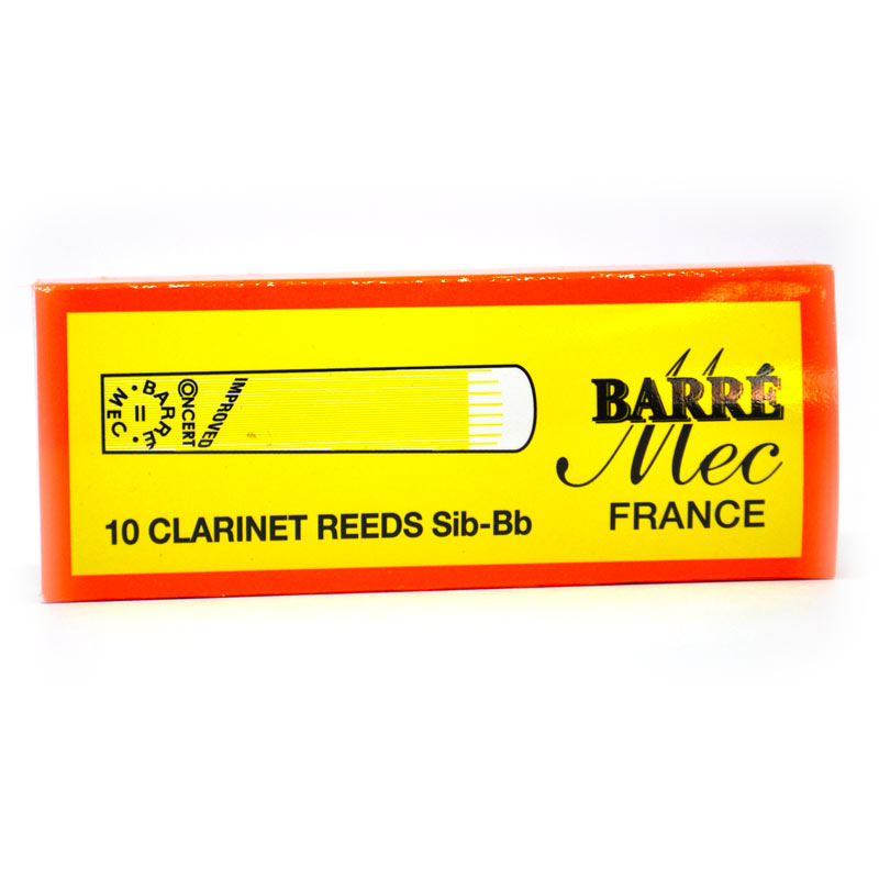 Anches Barré - Clarinette Sib - La boite de 10 ANCHES : CLARINETTES