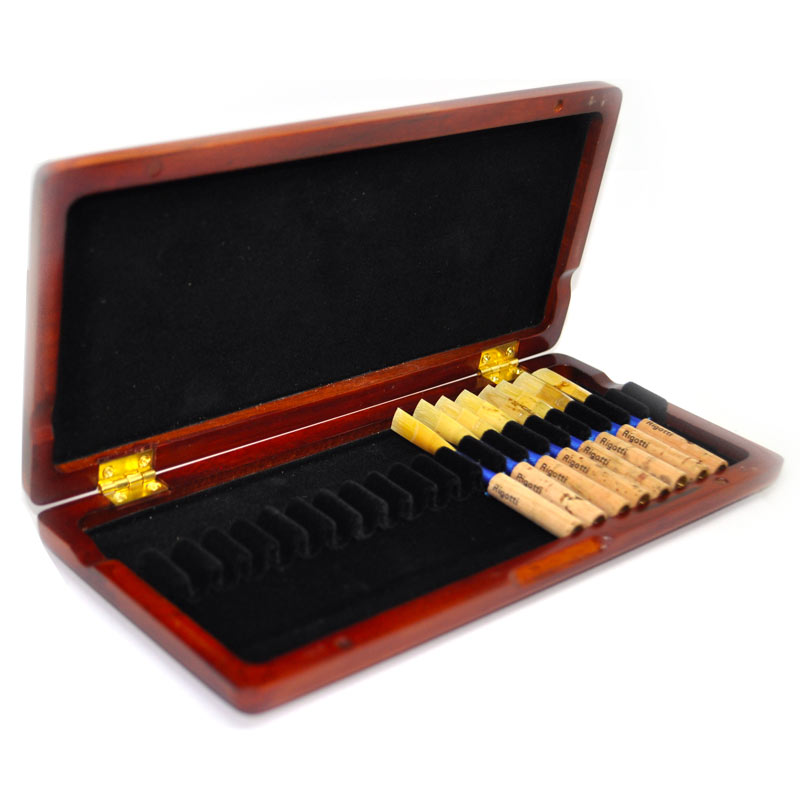 Boîte en bois pour 20 anches de hautbois BOITES DE RANGEMENT : HAUTBOIS