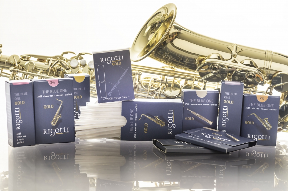 Anches Rigotti Gold JAZZ Saxophone - Boite de 10 ANCHES  : SAXOPHONES