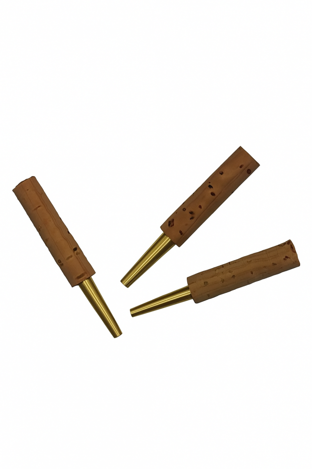 Tubes Liégés pour Hautbois en Laiton - l'unité TUBES ET ANCHES FINIE : HAUTBOIS