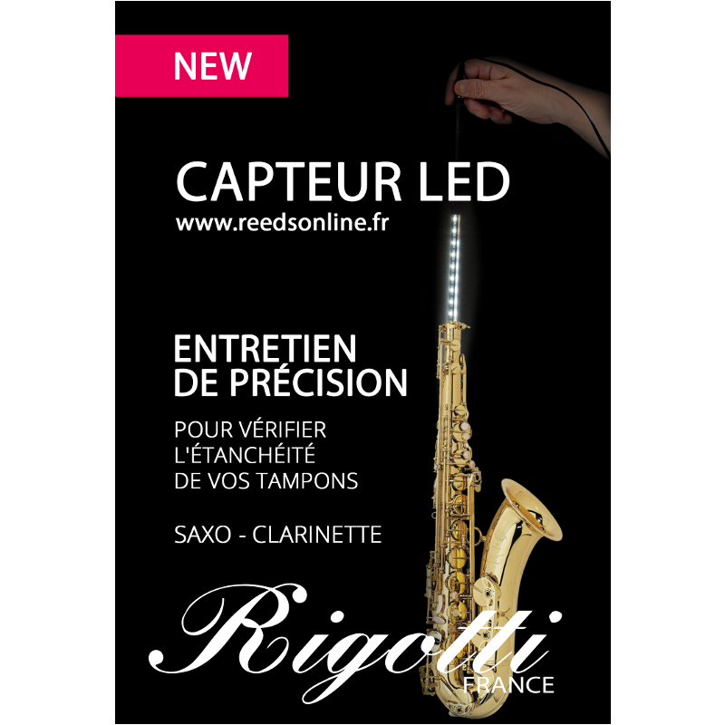 Capteur Led pour saxophone et Clarinette OUTILS : CÔTÉ RÉPARATION
