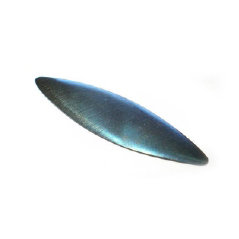 Plaque shape steel blue diamond curved – Unit ACCESSORIES : OBOE