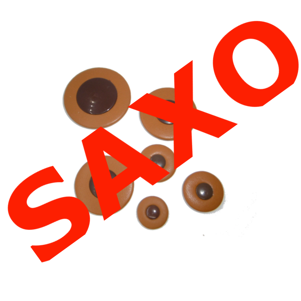 SAXO - Tampons DELUXE - Avec résonateur plastique TAMPONS : CÔTÉ RÉPARATION